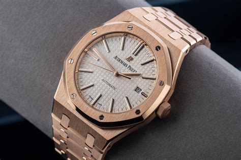 audemars piguet royal oak rose gold fake|audemars piguet royal oak manual.